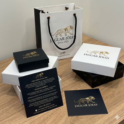 Colar Crucifixo 3D - Corrente Cadeado Banhado A Ouro 18